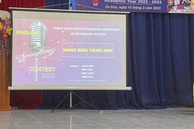 GIAO LƯU  Hùng Biện  Tiếng Anh Cấp Tiểu học – Năm học 2022 -2023